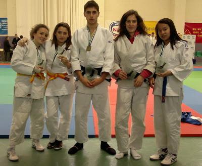 La Escuela de Judo logra cinco medallas en la fase final de los Judex